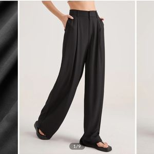 Commence Oversized High Waisted Pleat Front Trousers